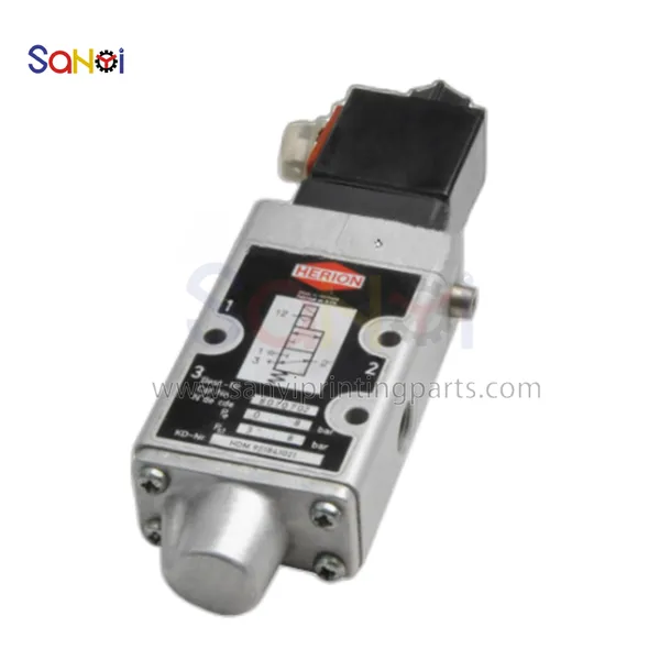 92.184.1021/01 Electromagnetic Valve 3/2-Way For Heidelberg Printing