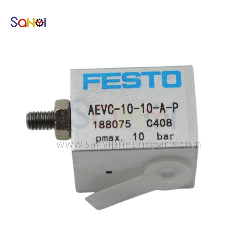 Cylindre d'air aevc-10-10-ap pour pièces de machine d'impression kba 105 106