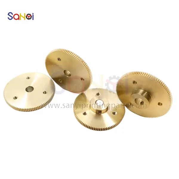 Engrenage de moteur en cuivre c5.072.263, pour impression heidelberg sm102 cd102