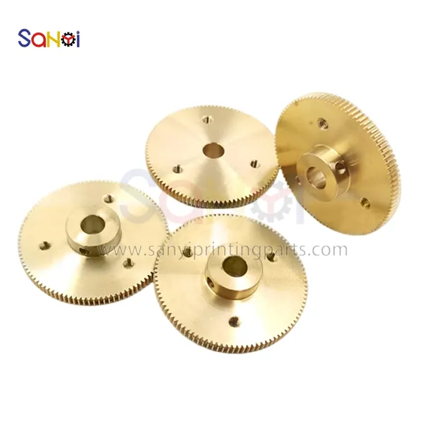 Engrenage de moteur en cuivre c5.072.263, pour impression heidelberg sm102 cd102
