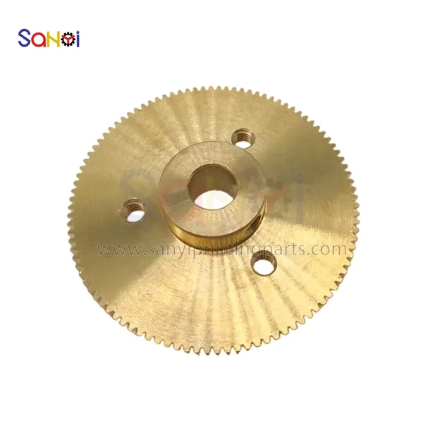 Engrenage de moteur en cuivre c5.072.263, pour impression heidelberg sm102 cd102