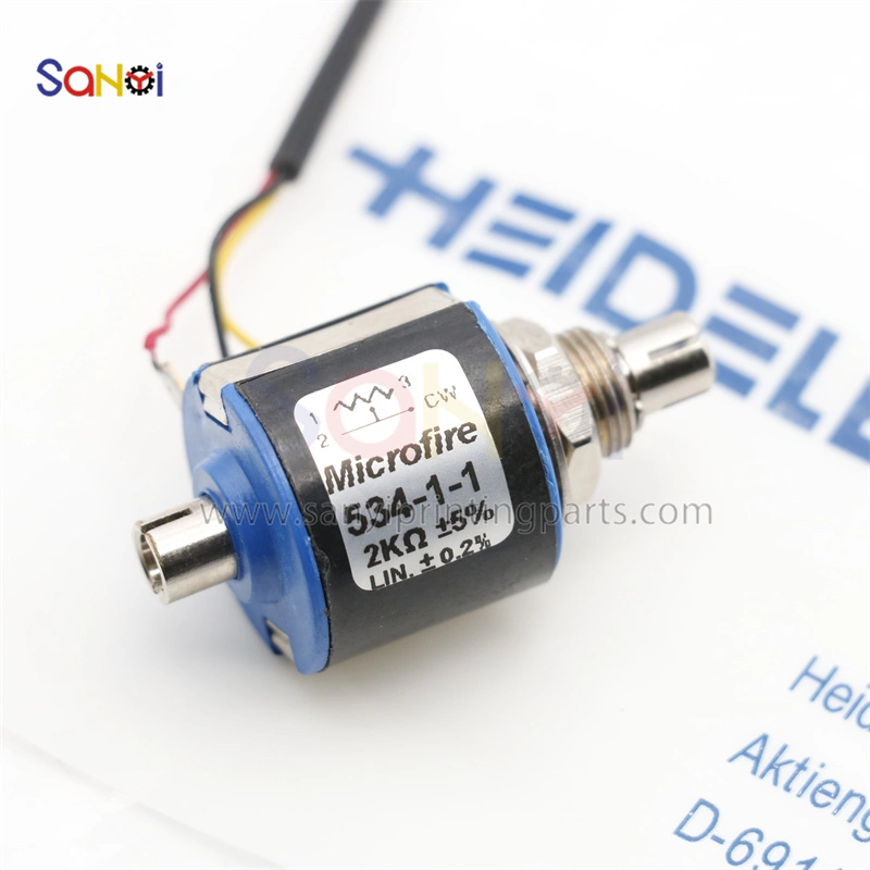 Potentiomètre 63.186.5321 pour machine d'impression heidelberg sm102 cd102  