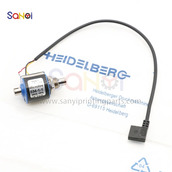 Potentiomètre 63.186.5321 pour machine d'impression heidelberg sm102 cd102  