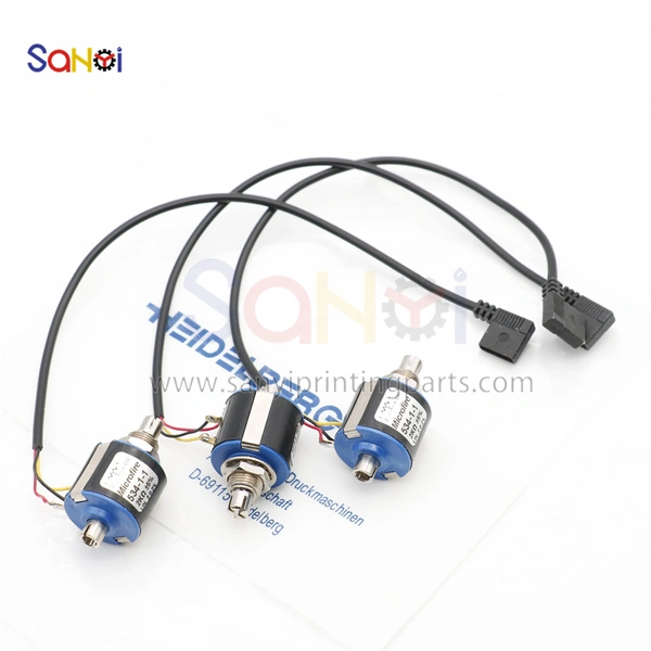 Potentiomètre 63.186.5321 pour machine d'impression heidelberg sm102 cd102  
