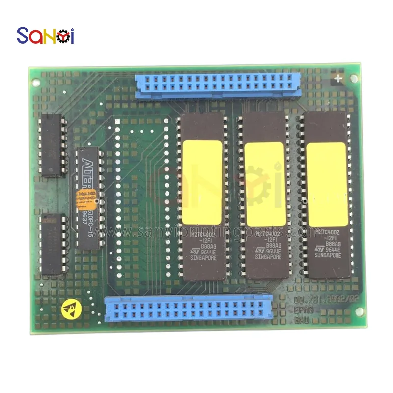 00.781.3992 carte de circuit imprimé epm9 rgp2 cpt 011.2 carte eprom  