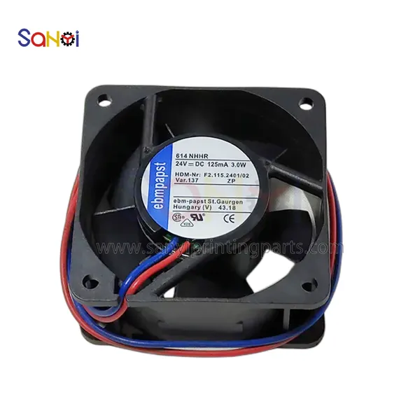 F2.115.2401 Cooling Fan 24V 125mA 3W For Heidelberg Pritning Machine