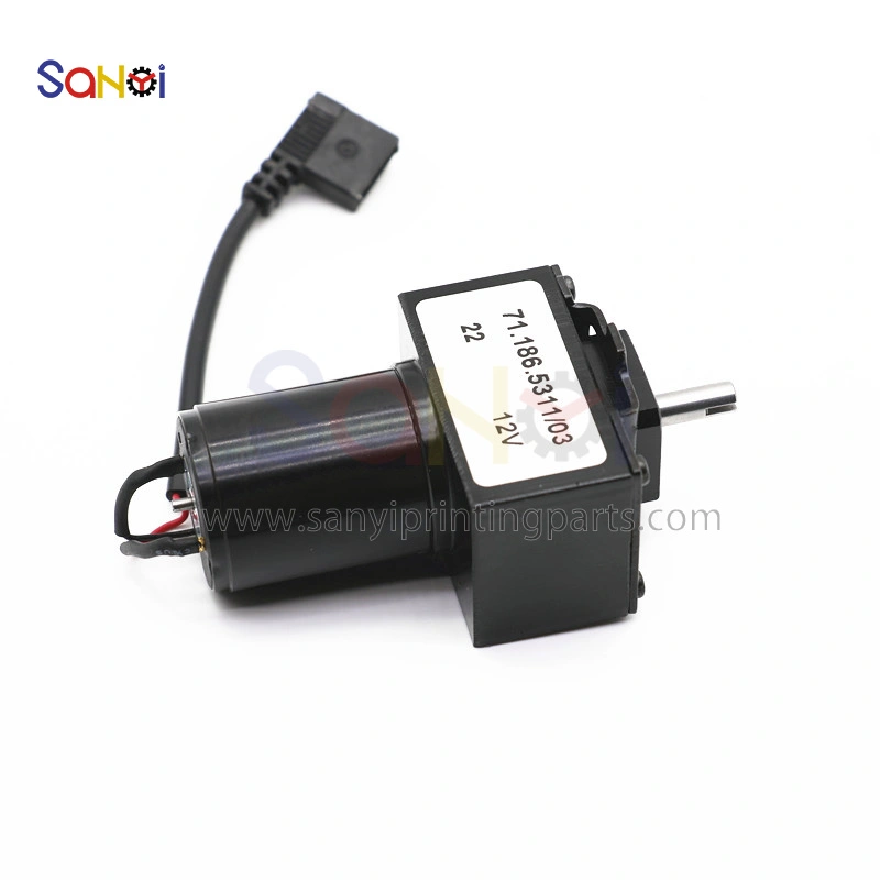 71.186.5311 Geared Motor For Heidelberg SM102 SM52 SM74 Printing 