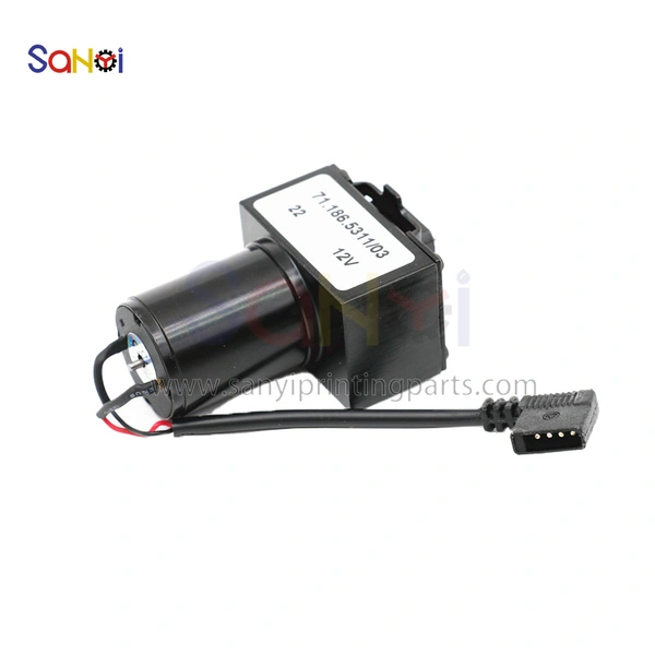 71.186.5311 Geared Motor For Heidelberg SM102 SM52 SM74 Printing