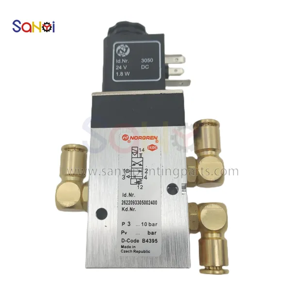 S9.184.1051 Pneumatic Valve 4-2 Way For Heidelberg Printing Machine