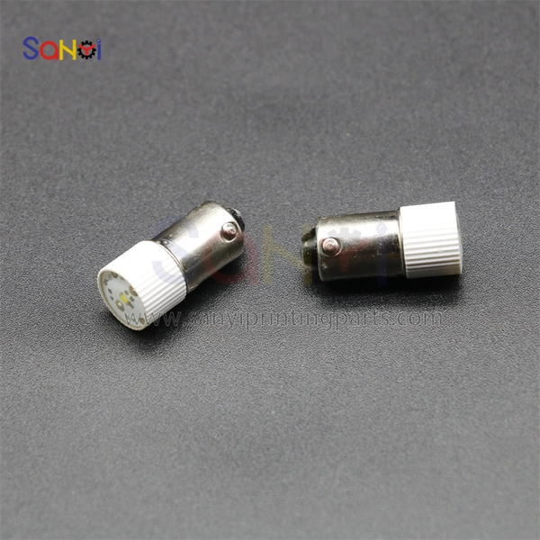 Lampe led 00.780.1786 24v 1.2w pour pièces de machine d'impression heidelberg