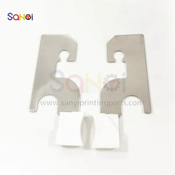 Mv.027.163 joints d'amortissement pour machine d'impression heidelberg qm46 pm46