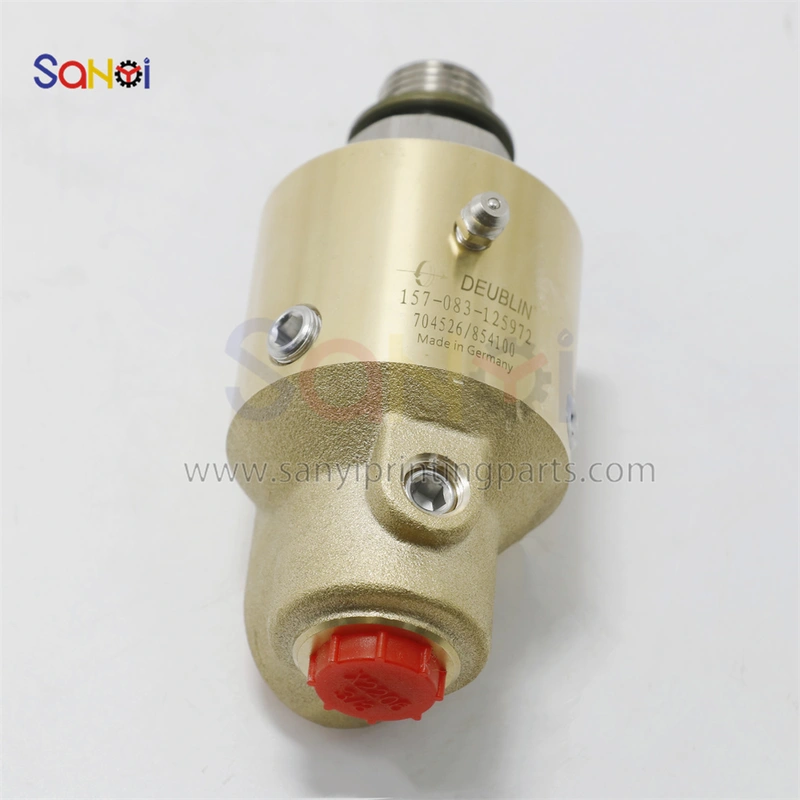 157-083-125972 Rotary Union Valve Cooling Head For KBA Printing