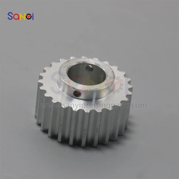 Heidelberg Belt Pulley Synchronous Wheel 24 Teeth For Printing Machine