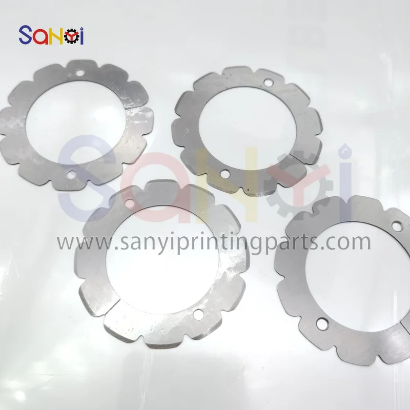 12 gears folding machine blade punching knife 62x40x0.5