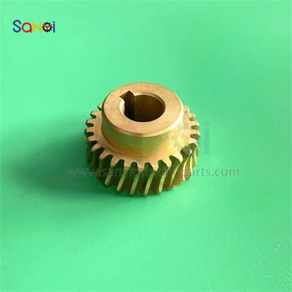 Roland 700 Printing Machine Motor Copper Gear Turbine Worm Gear