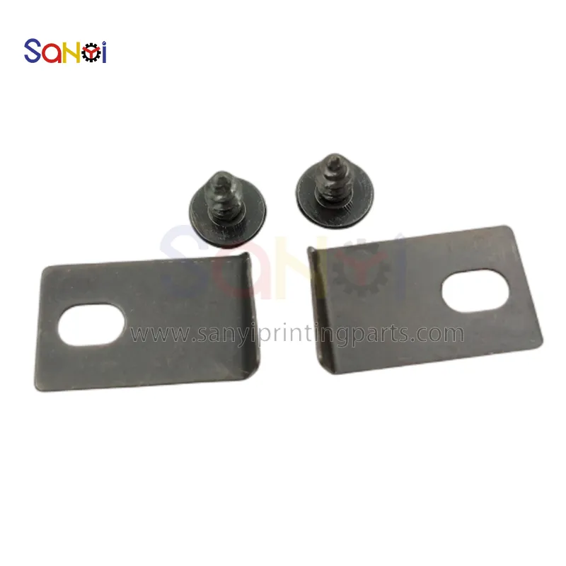 Heidelberg 91.008.034 Tabs with Screws for Ink Duct End Blocks