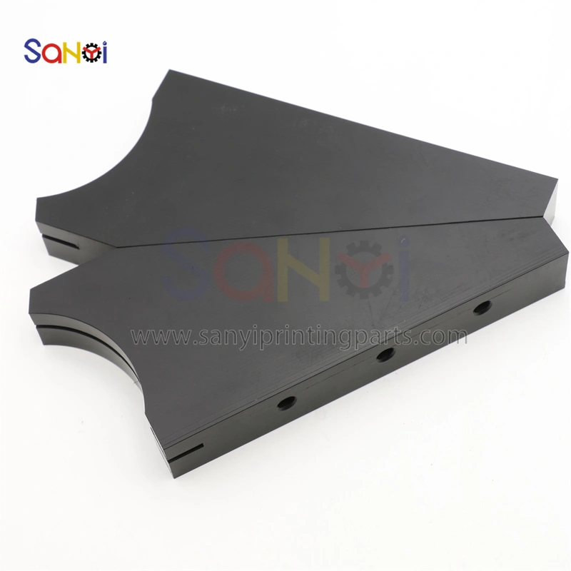 Komori Ink Jet Seat End Plate Black For Printing Machine Parts