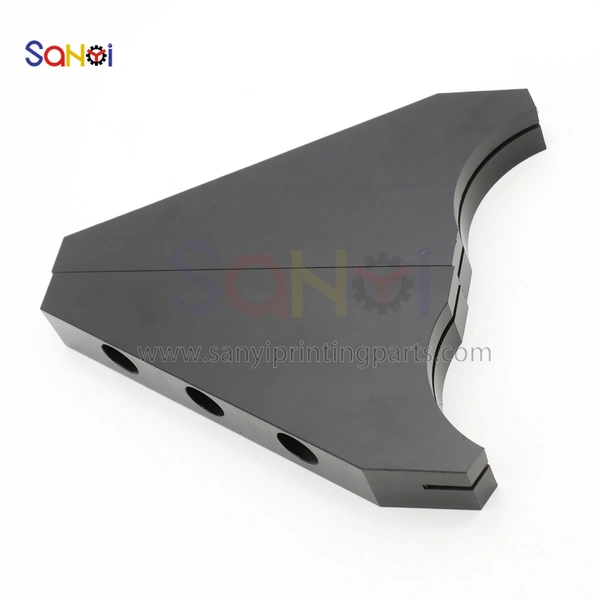Komori Ink Jet Seat End Plate Black For Printing Machine Parts
