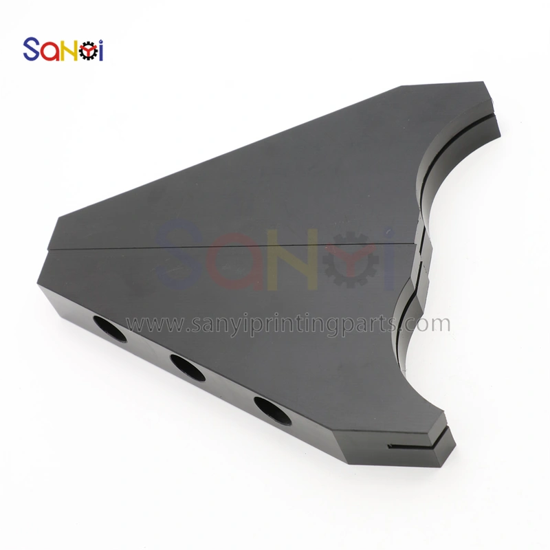 Komori Ink Jet Seat End Plate Black For Printing Machine Parts