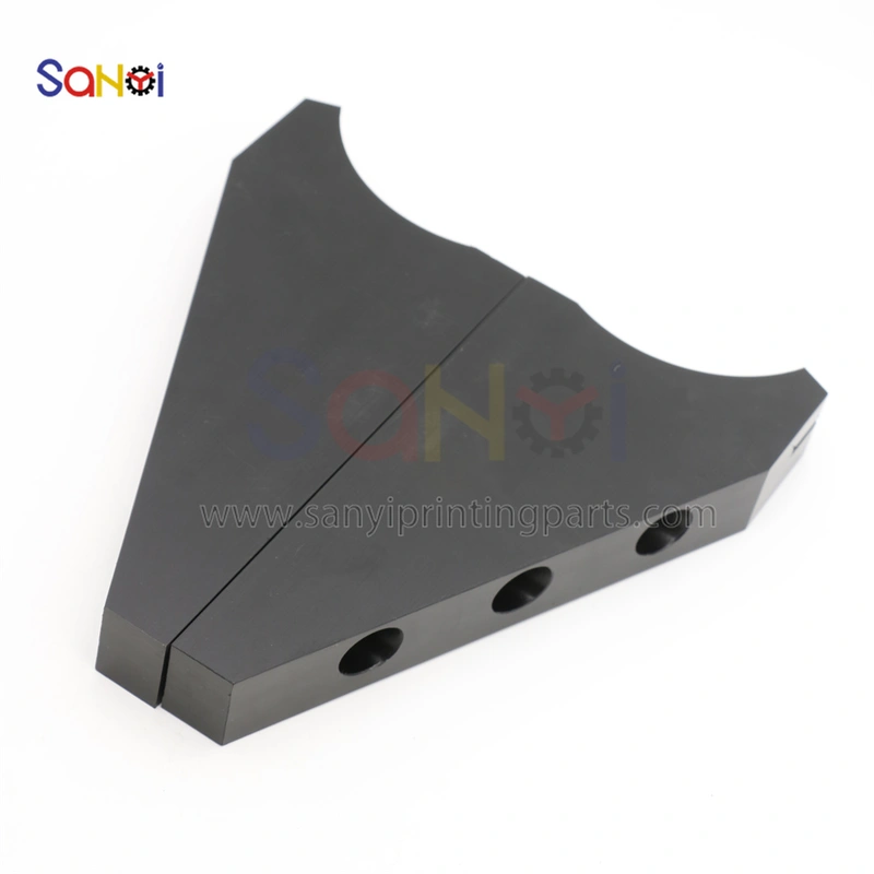 Komori Ink Jet Seat End Plate Black For Printing Machine Parts