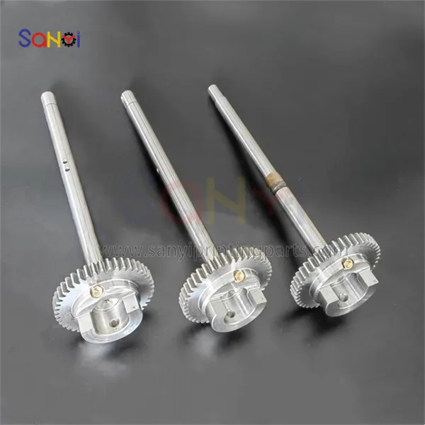 S9.030.210F 71.030.210F Water Roller Gear Shaft For Heidelberg 