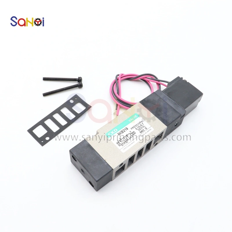 Best Quality  Solenoid valve 4KB219-00-DC24V CKD outlet junction box type