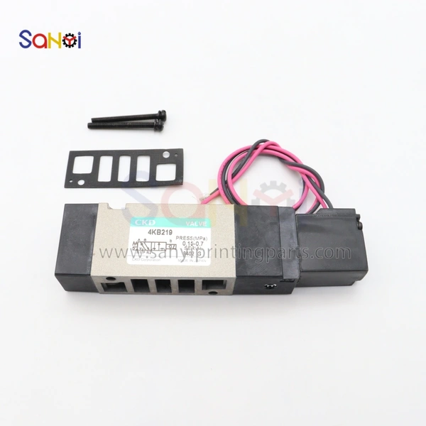 Best Quality  Solenoid valve 4KB219-00-DC24V CKD outlet junction box type