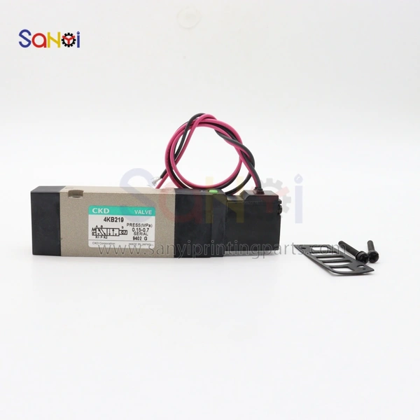 Best Quality  Solenoid valve 4KB219-00-DC24V CKD outlet junction box type