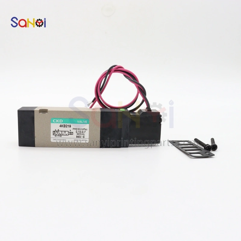 Best Quality  Solenoid valve 4KB219-00-DC24V CKD outlet junction box type