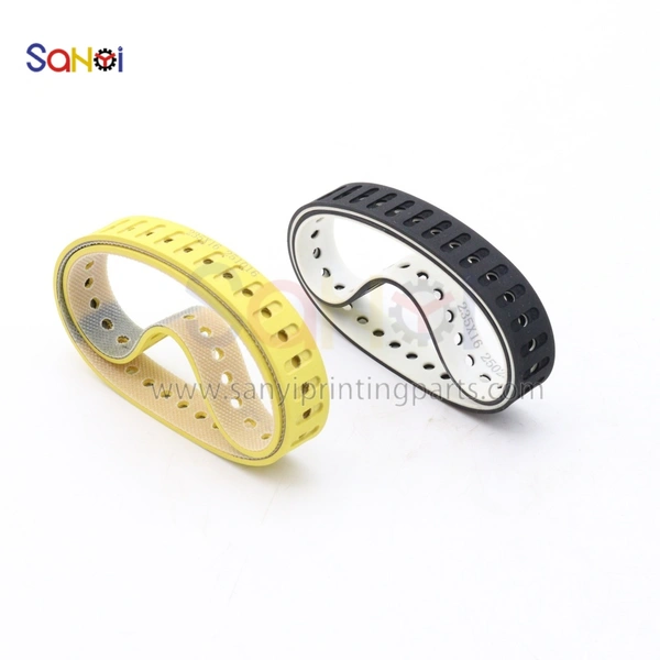 P8147382 Belt For KBA Slow Down Belt 32 Holes With Grooves 235MM×16MM Suction Slowdown Belt