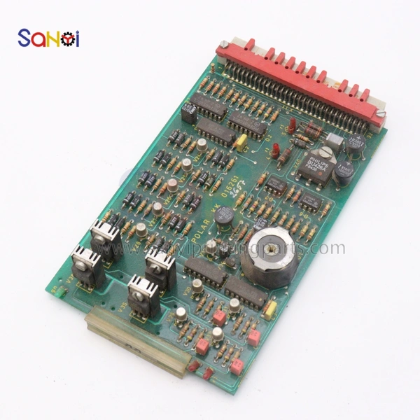 90% Original New 016261 Polar Circuit Board For Printing Machine Parts