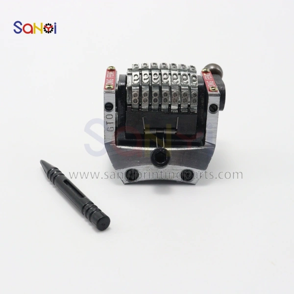 Best Quality Heidelberg GTO Number Machine 6 Digit 7 Digit All Steel Material Coding Machine Disc Machine 4X8 Printing Machine 7-bits