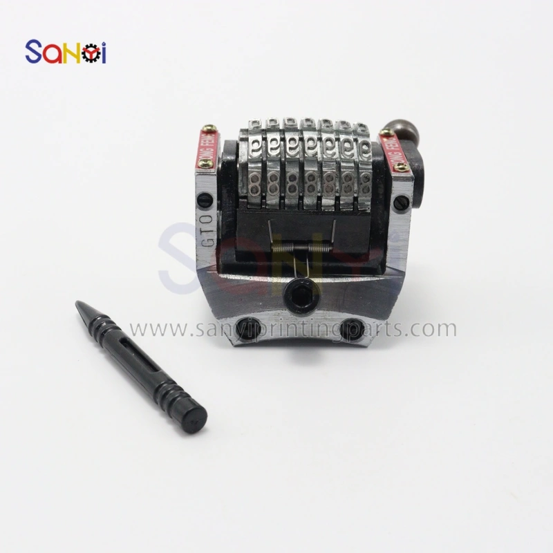 Best Quality Heidelberg GTO Number Machine 6 Digit 7 Digit All Steel Material Coding Machine Disc Machine 4X8 Printing Machine 7-bits