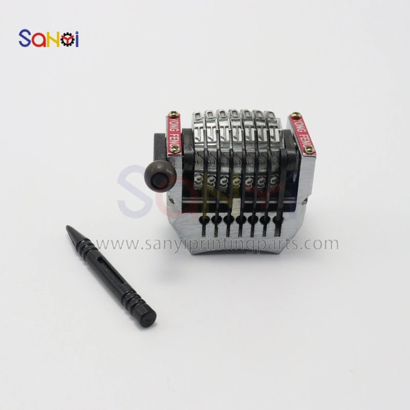 Best Quality Heidelberg GTO Number Machine 6 Digit 7 Digit All Steel Material Coding Machine Disc Machine 4X8 Printing Machine 7-bits