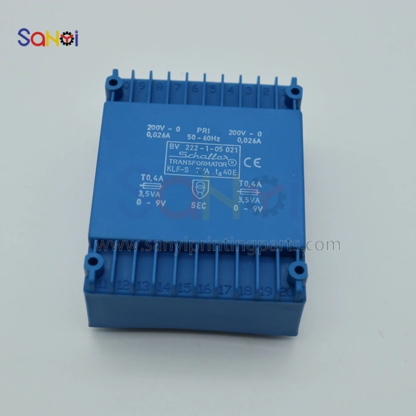 BV222-1-05021 Heidelberg Fan Drive Board Transformer