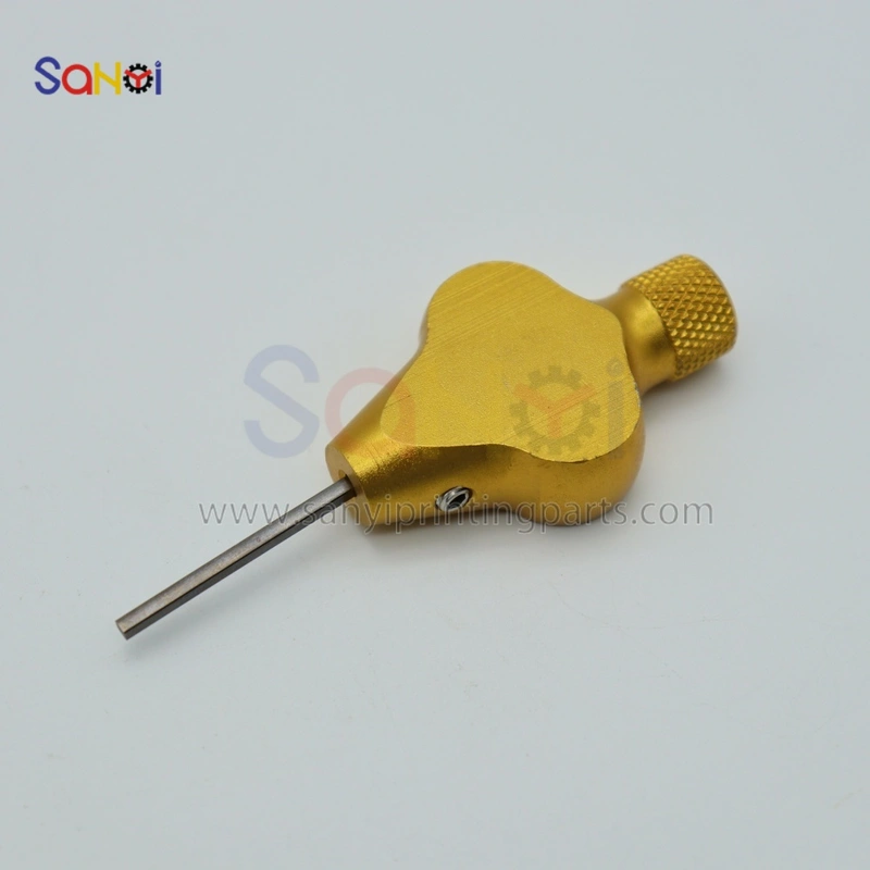 Best Quality Hot Stamping Machine Board Lock Wrench, Oxidized Gold Wrench, Square Needle Square Rod 