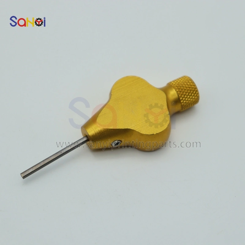 Best Quality Hot Stamping Machine Board Lock Wrench, Oxidized Gold Wrench, Square Needle Square Rod 