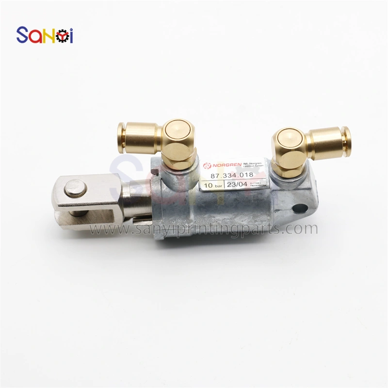 87.334.018 Pneumatic Cylinder For Heidelberg XL105 CD102 Printing 