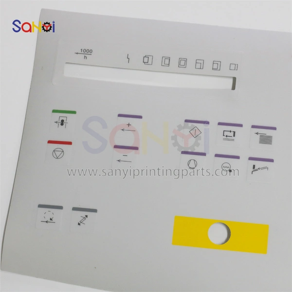 10.107.5699 Feeder Console Plate For Heidelberg SM74 Printing Machine