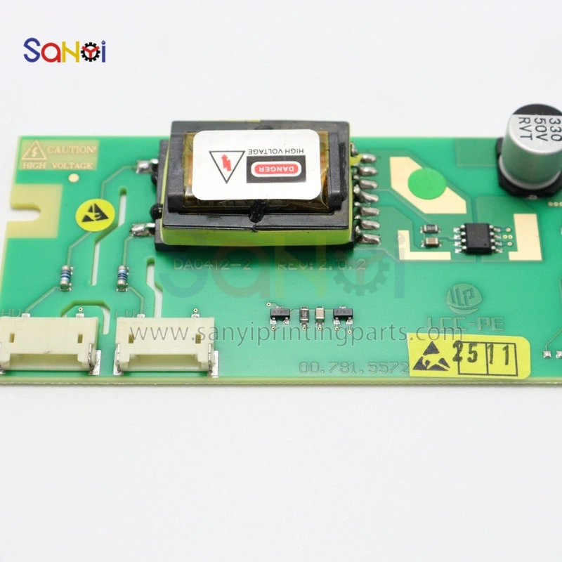Best Quality 00.781.5572 Heidelberg High-Voltage Strip Circuit Board DA0412 For Printing Machine Parts