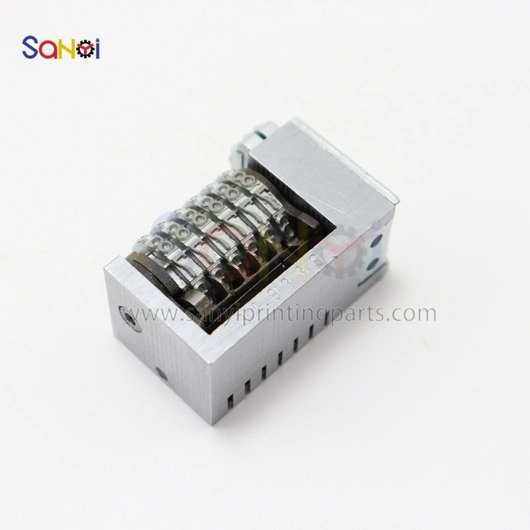 Best Quality 4x8 Roman 6 Digits Numbering Machine Size 37x18x26mm Backward Not Sink