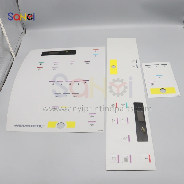 Best Quality 10.111.5699 10.112.0899 10.112.1299 Heidelberg Printing Machine GTO Ink Mixed Panel Operating Film