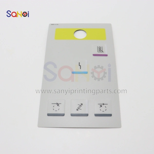 Best Quality 10.111.5699 10.112.0899 10.112.1299 Heidelberg Printing Machine GTO Ink Mixed Panel Operating Film