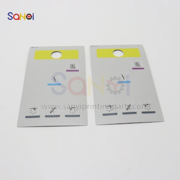 Best Quality 10.111.5699 10.112.0899 10.112.1299 Heidelberg Printing Machine GTO Ink Mixed Panel Operating Film