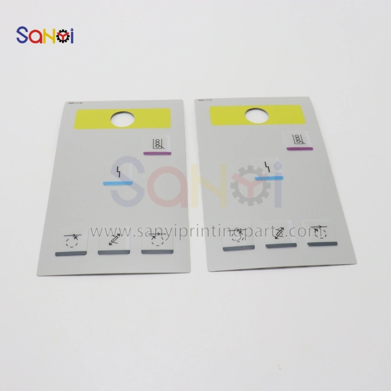 Best Quality 10.111.5699 10.112.0899 10.112.1299 Heidelberg Printing Machine GTO Ink Mixed Panel Operating Film