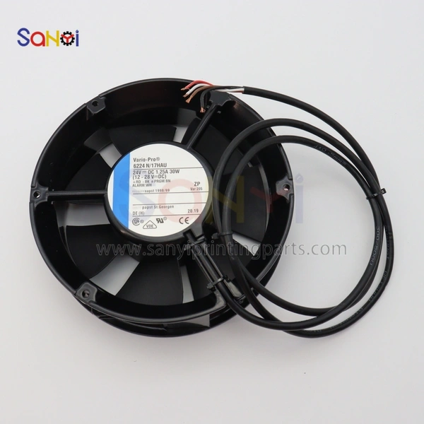 Best Quality KBA Fan 6224 N17HAU Four Wire Adjustable Speed
