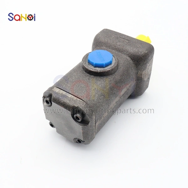 Best Quality YB-D5/3 Oil Pump Double Vane Pump For Polar YB-D5/3 2 Vent Holes Oil Pump Polar Cutter Guillotine Paper Cutter Cutting Machine