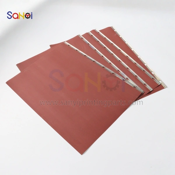 Heidelberg SM74/PM Machine Sheath Pad Jacket 750 × 580 × 0.3 Heidelberg Consumables Red Jacket