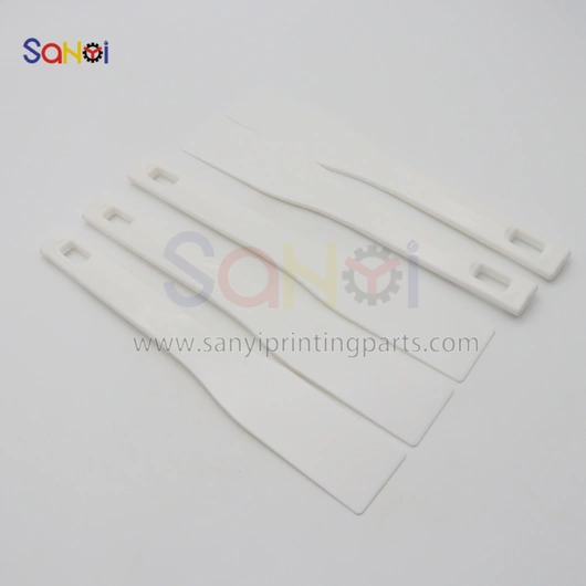 Best Quality Printing Machine Ink Adjustment Shovel White Small Size 195x46MM