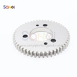 KBA105 Water Roller Ink Roller Gear with 28 Teeth and 50 Teeth Dual Clutch Gear for KBA Printing Machine Accessories